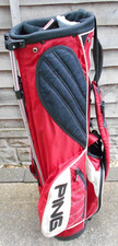 Ping 4 Under Stand/Carry Golf Bag With Double Strap 4 Way Good Condition *Read*