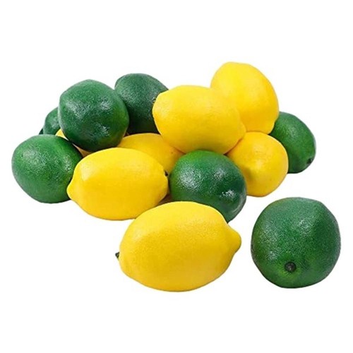 10pcs artificial limes lemon - 6/10pcs,