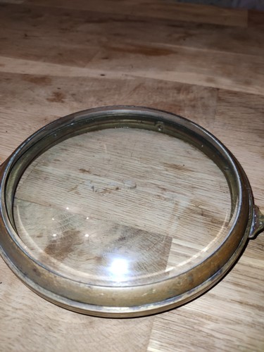 Antique clock case glass - antique,