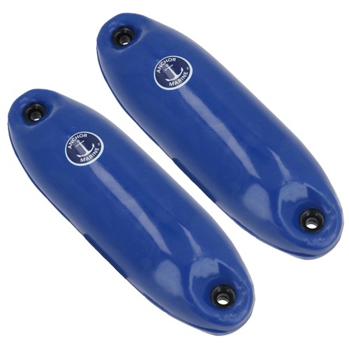 Boat fender blue anchor - boat,