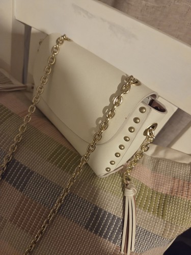 Zara small cream handbag new - zara, handbag.