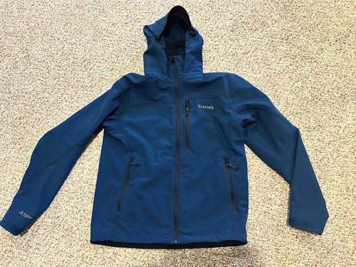 Simms jacket mens medium blue - jacket,