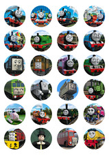 24xPRECUT Thomas The Tank