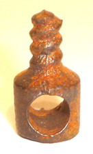 Vintage Cast Iron Wall Mount Oil Lamp Swing Arm Reflector Holder (No Nut) B15