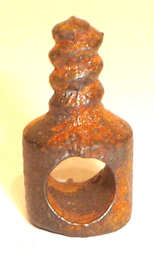 Vintage cast iron wall mount - cast,