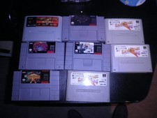 SNES -  8 cart bundle joblot