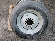 TRACTOR FRONT WHEEL AND TYRE, 6.00 x 16 TO FIT MASSEY FERGUSON, FORD OR LEYLAND.