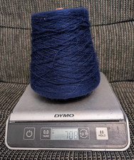 Wool Yarn Cone 708G Blue