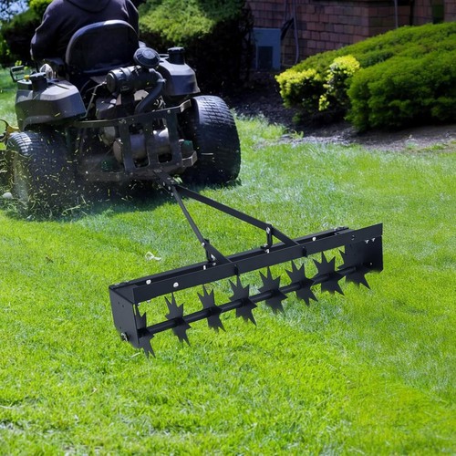 Tow behind spike lawn - tow,