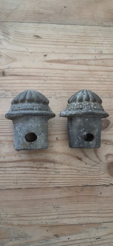 Pair antique reclaimed cast - antique,