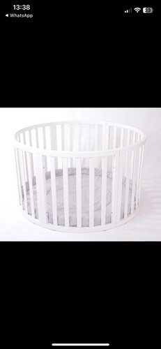 White wood playpen toddler - playpen,