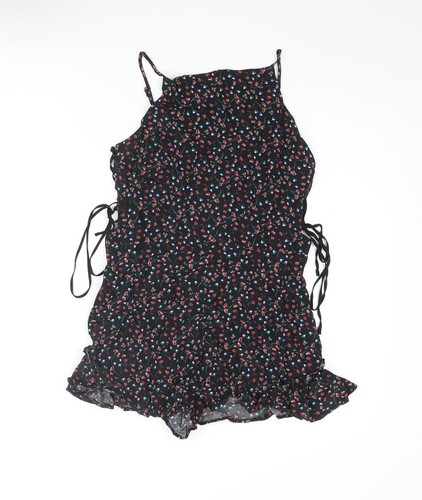 Topshop womens black floral - womens,