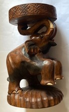 Elephant Solid Wooden Stool /