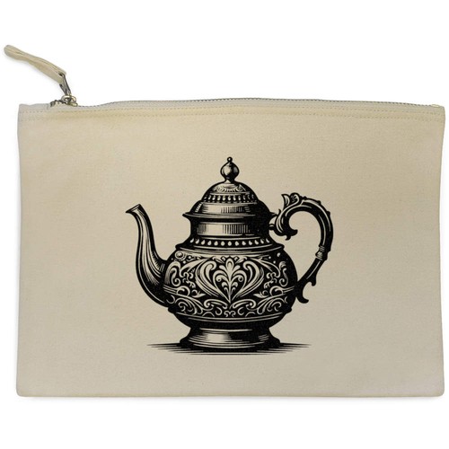 Fancy teapot canvas zip - 'fancy, teapot'
