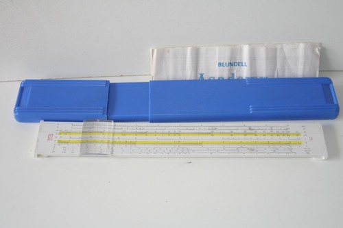 Vintage blundell slide rule - vintage,