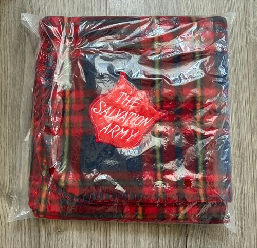 Vtg salvation army plaid lap - vtg,