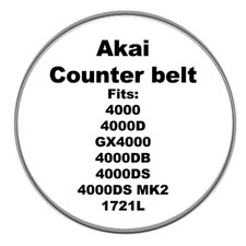 Akai counter belt 4000 - counter,