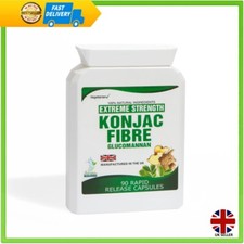90 Glucomannan Konjac Fibre Capsules Weight Loss Diet Tips 3000mg Daily Dose