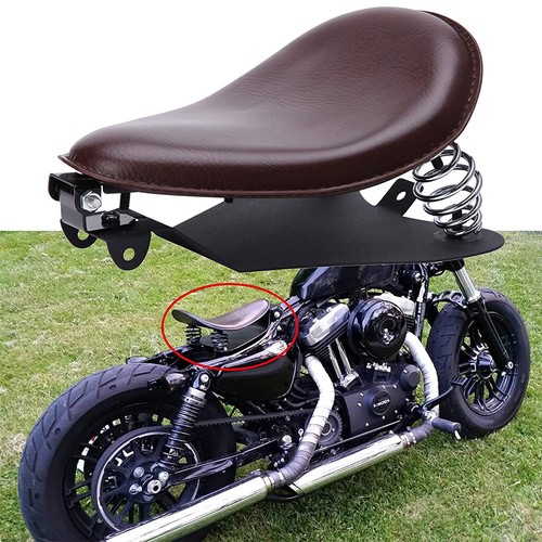 Retro solo seat saddle - saddle, w/
