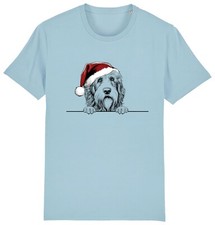 BEARDED COLLIE Christmas Dog
