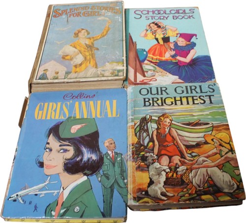 Collins girls annual story - girls,