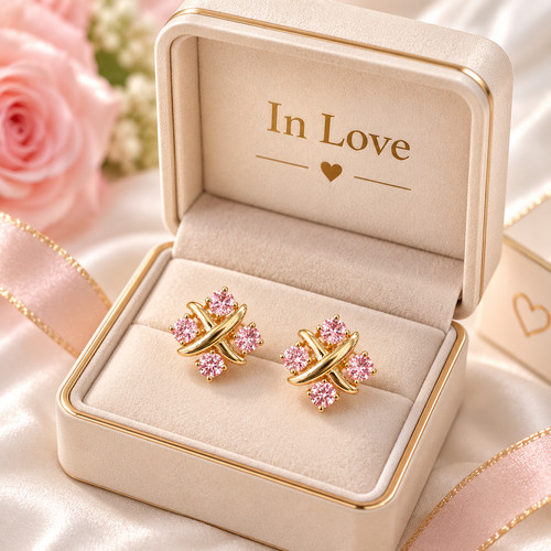 9ct yellow gold cross twisted - 9ct,