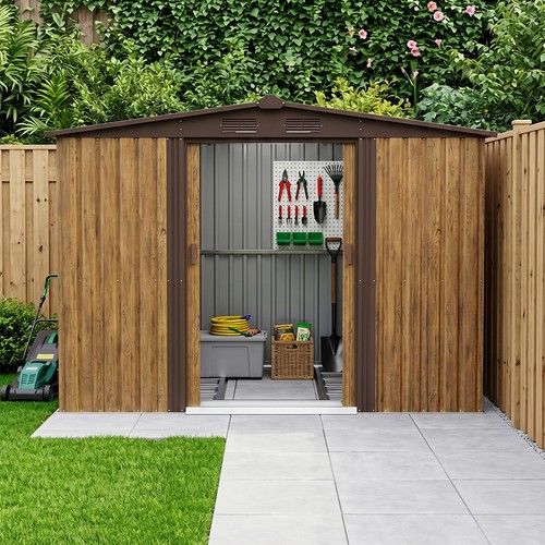 Metal garden shed storage - storage, w/