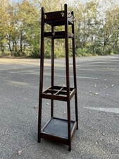 ANTIQUE EDWARDIAN HALL COAT UMBRELLA HAT STAND C.1910