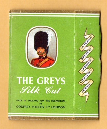 Old empty cigarette packet - empty,