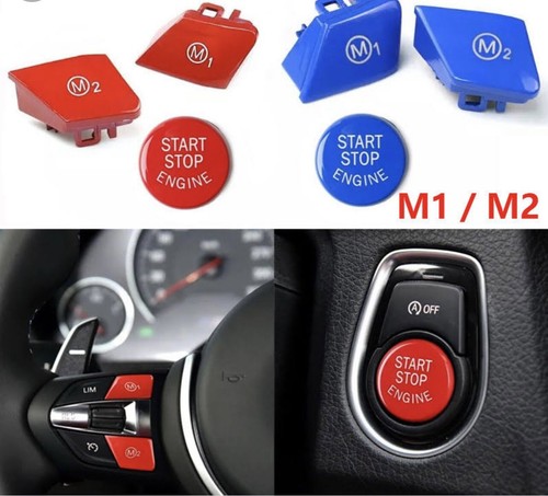 Red start stop button - &, &
