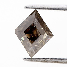 Brown natural diamond 1.35tcw stepcut to make diamond jewelry as expansive gift