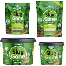Slug Gone Natural Organic Wool Pellets - Slug and Snail Deterrent (All Sizes)