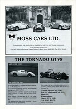 Moss Kit Cars Bath 434 POO Q927 KFL RNX 603F Tornado GTV8 Kidderminster