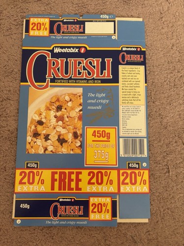 Vintage weetabix cruesli - vintage,