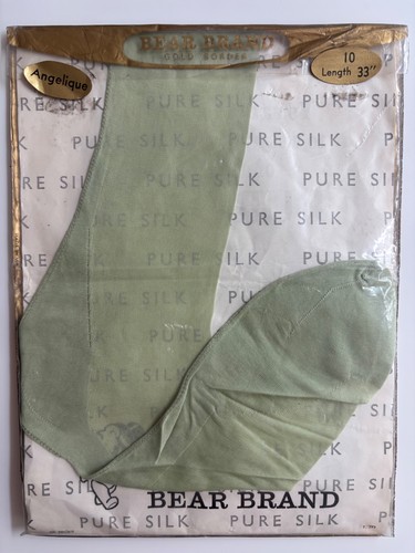 Vintage bear brand pure silk - brand,