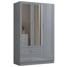 High Gloss Wooden 3 Door