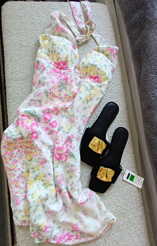 Bundle black slide sandals - m&s,