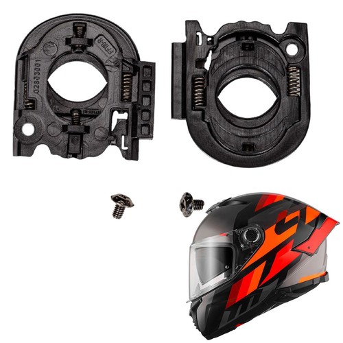 Pieces helmet visor - 2,