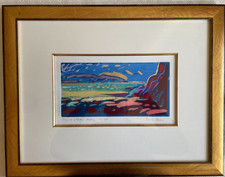 Simon Bull "On a clear day" Hand Coloured Etching 15/350