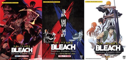 Dvd anime bleach - dvd,