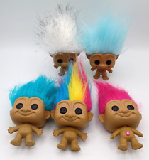 FUNKO POP troll good luck lot of 5 inc 2 custom made OOAK trolls bundle