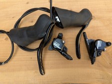 TRP Hylex RS Hydraulic Flat Mount Disc Brake Set (Front+Rear)