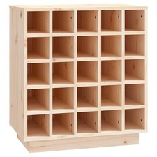 Solid Wood Pine Wine Cabinet