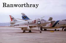 Original Aircraft slide US Navy 149520 Douglas A-4 Skyhawk Nth island 1974 #2034