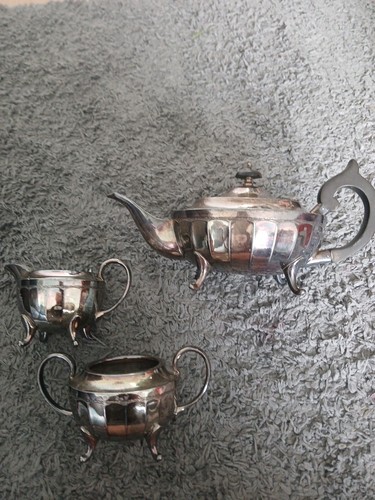 Silver plated epns teapot - silver,