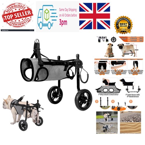 Small dog wheelchair for back - dog,