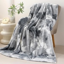 Bedding Tie Dye Stripes Fleece