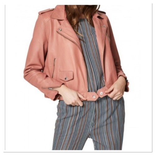 Selected femme rose pink biker - rose,