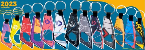 Windsurfing sail keychain 2023 - keychain,