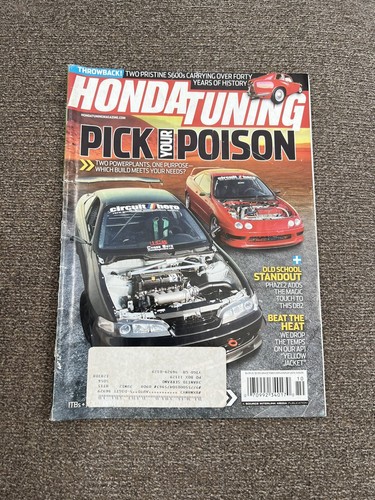 Honda tuning magazine october - honda,